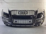 2010-2015 Audi Q7 4L Front Bumper Cover W/ Grille & Pdc Black LC9X Oem *note*. Fixed Price $990.00.