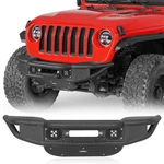 Stubby Front Bumper W/winch Plate For 2018-2026 Jeep Wrangler Jl & Gladiator Jt. Fixed Price $349.22.