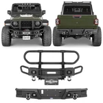 For 2020-2026 Jeep Gladiator Jt Front Rear Bumper W/grille Guard Winch Plate. Fixed Price $319.69.