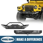 Hooke Road Front Bumper Rear Bars W/ D-ring Fit Jeep Wrangler 87-06 Yj. Fixed Price $237.59.