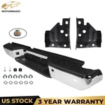 For 2013-21 Nissan Frontier Chrome Rear Step Bumper Assembly W/ Sensor Hole. Fixed Price $155.65.