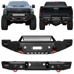Vijay Steel Front/rear Bumper Fits 2011-2014 Chevy Silverado 2500 HD/3500. Fixed Price $469.99.