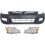 Headlight Kit For 2003-2005 Honda Accord Driver And Passenger Side Halogen. Fixed Price $254.12.