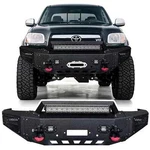 Vijay For 2000-2006 Toyota Tundra Steel Front Bumper With Winch Plate&led Lights. Fixed Price $809.99.
