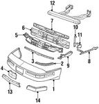 Genuine Gm Skid Plate Support 14060231. Fixed Price $36.22.