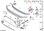 Genuine Mini Cooper Jcw F54 ALL4 S Clubman Deformation Element Left 51117351523. Fixed Price $69.93.