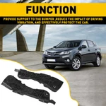 Bumper Retainer Support Bracket For 2006-12 Toyota RAV4 Front Drive &passenger. Fixed Price $8.54.