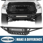 Hooke Road Steel Tubular Front Bumper W/light Bar Fit Toyota Tundra 2014-2021. Fixed Price $459.29.