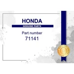 Genuine Honda Bumper Beam - Multiple Part Numbers Set 71141. Fixed Price $109.21.