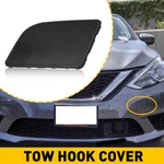 Black Fits 2016 2017 2018 2019 Nissan Sentra Front Bumper Tow Hook Eye Cover Cap. Fixed Price $9.59.