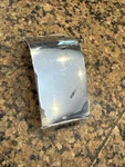 1972-89 Mercedes R107 Early Us / European Bumper Joint Cover Stainless Steel. Fixed Price $49.99.