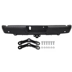 Rear Step Bumper 2015-2020 Ford F-150 Black W/ Sensor Holes Tow Pkg FO1103192. Fixed Price $346.99.