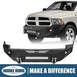 Hooke Road Steel Front Bumper Assembly W/light Bar For Dodge Ram 1500 2009-2012. Fixed Price $499.87.