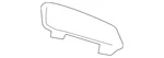 Genuine Subaru Bumper Cover Plate 91081SA0009P. Fixed Price $216.22.