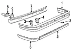 Genuine Bmw Reinforcement 51-12-1-925-956. Fixed Price $381.93.
