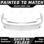 New Painted *040 White* Rear Bumper Cover For 2009-2010 Toyota Corolla Sedan. Fixed Price $390.99.