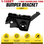 Front Bumper Face Bar Cover Support Fit 2010-2019 Ford Taurus Police Driver Side. Fixed Price $113.39.