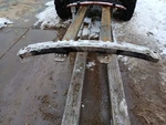 Rear Bumper Reinforcement With Tow Package Fits 08-20 Caravan 3130383. Fixed Price $184.00.