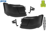 Bumper Corners No Fogs W/brackets Set Compatible With Volvo Vnl 2016-2017. Fixed Price $299.99.