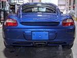 2008 Porsche Cayman Rear Bumper Assembly Blue 06 07 98750541113. Fixed Price $1799.99.