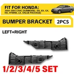Front Bumper Support Brackets For 2004-05 Honda Civic HO1043111 HO1042111 1-5SET. Fixed Price $81.69.
