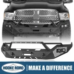 Hooke Road Front Bumper Steel W/winch Plate & Led Light Fit 2013-2018 Ram 1500. Fixed Price $559.18.