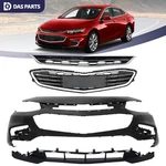 Front Upper Lower Bumper Cover Grilles Set For 2016-2018 Chevrolet Chevy Malibu. Fixed Price $218.99.