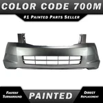 New Painted *NH700M Silver* Front Bumper Cover For 2008-2010 Honda Accord Sedan. Fixed Price $380.99.
