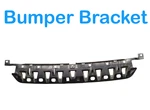 17-20 Jaguar F-pace Front Bumper Bracket Guard Support Plate Panel Oem. Fixed Price $200.00.
