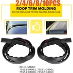 Roof Drip Molding For 2005-2015 Toyota Tacoma Double Cab Rh&lh 75551-040632-10X. Fixed Price $135.42.