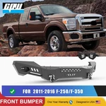 Front Bumper Fits 2011-2016 Ford F250 F350 Super Duty W/ Side Wings & Pod Light. Fixed Price $499.98.