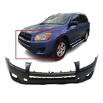 New Primered Front Bumper Cover Fascia For 2009-2012 Toyota RAV4 Suv Base. Fixed Price $124.99.