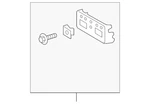 Genuine License Bracket 52114-0E180. Fixed Price $77.91.