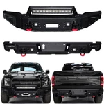 Vijay 2017-2020 Ford F150 Raptor Steel Front Rear Bumper With Led Lights. Fixed Price $1139.99.