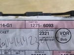 Oem Saab Lh Bumper Bracket 12756093 06-09 9-5 (12D2-1). Fixed Price $49.00.