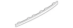 Genuine Audi Center Molding 80F-807-578-T94. Fixed Price $133.20.