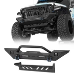 Front Winch Bumper / Skid Plate Fit 2018-2026 Jeep Wrangler Jl & Gladiator Jt. Fixed Price $339.89.