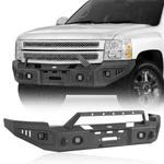 Offroad Steel Front Bumper W/ Winch Plate For 2007-2013 Chevy Silverado 1500. Fixed Price $399.99.
