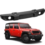 Front Bumper With Fog Lamp Holes And Tow Hook For 2018-2026 Jeep Wrangler. Fixed Price $286.99.