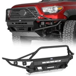 Explorer Tube Front Bumper W/winch Plate+led Lights For 2016-2023 Toyota Tacoma. Fixed Price $609.68.