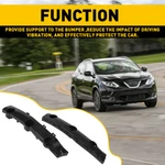 For Nissan Rogue 2014-2019 Bumper Bracket Front Mount Support Left & Right D. Fixed Price $8.54.