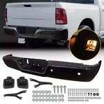 Black Rear Bumper Assembly For Dodge Ram 1500 2009-2018 19 2500 3500 2010-2012. Fixed Price $186.04.
