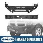 Hooke Road Fit 09-12 Dodge Ram 1500 Front + Rear Bumper W/ Light Bar & D-rings. Fixed Price $859.22.