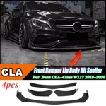 Front Bumper Lip Spoiler For Mercedes W117 CLA200 CLA250 2016-2020 Glossy Black. Fixed Price $60.35.