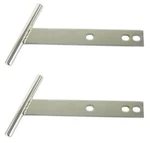Empi Chrome T-bar Bumpers For Vw Bug / Beetle 1950-1967 Front Rear. Fixed Price $53.95.