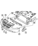 Genuine Mopar Front Energy Absorber 4857883AA. Fixed Price $479.95.