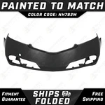 New Painted *NH782M Gray* Front Bumper Cover Fascia For 2012 2013 2014 Acura Tl. Fixed Price $460.99.