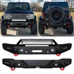 Vijay 2021-2025 Ford Bronco New Steel Front/rear Bumper W/winch Plate&lights. Fixed Price $359.99.