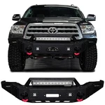 Vijay Fits 2008-2013 Toyota Sequoia Front Bumper W/ Winch Plate And Led Lights. Fixed Price $689.98.