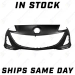 New Primered - Front Bumper Cover Replacement For 2010 2011 Mazda 3 2.0L. Fixed Price $87.54.